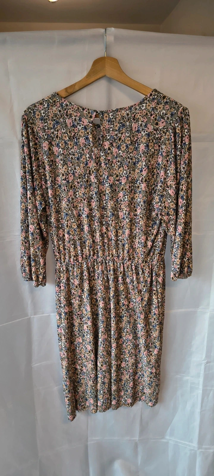 Elegante bloemenjurk M (38/40) | Herfstkleuren | Comfortabele pasvorm |#286 – photo 5